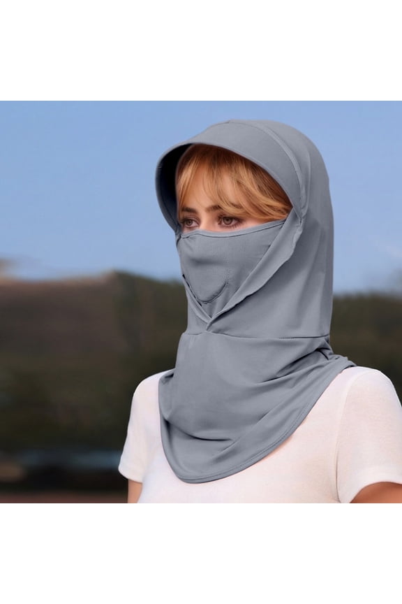 Sun Protective Scarf Breathable Lightweight Outdoor Neck Gaiter For Women Men Summer Cycling Hiking Neck Kerchief Women Protective Scarf Small Shawl Head Covering Face Scarf Scarf Women Blanket Scarf