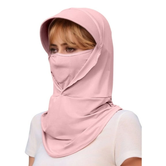 Sun Protective Scarf Breathable Lightweight Outdoor Neck Gaiter for Women Men Summer Cycling Hiking Womens Head Cover Head Drape Shoulder Pads Extra Long Thin Scarf Lightweight Blanket Shawl