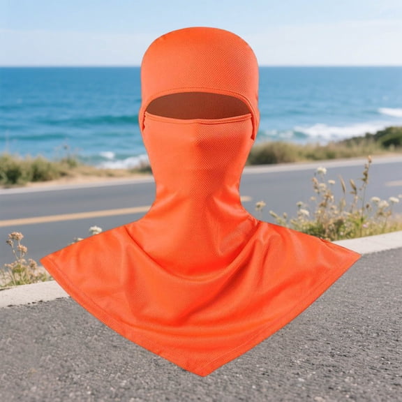 Sun Protective Scarf Breathable Mesh Head Wrap for Women Men Outdoor Hiking Daily Use Lightweight Comfortable Stretchy Turtle Neck Gaiter Face Scarf for Women Leg Protectors Women Beach Hair