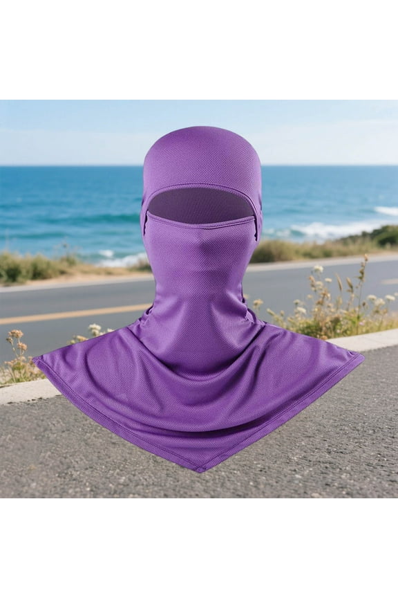 Sun Protective Scarf Breathable Mesh Head Wrap for Women Men Outdoor Hiking Daily Use Lightweight Comfortable Stretchy Turtle Neck Gaiter Face Scarf for Women Leg Protectors Women Beach Hair