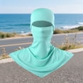 thumbnail image 1 of Sun Protective Scarf Breathable Mesh Head Wrap for Women Men Outdoor Hiking Daily Use Lightweight Comfortable Stretchy Turtle Neck Gaiter Face Scarf for Women Leg Protectors Women Beach Hair, 1 of 3