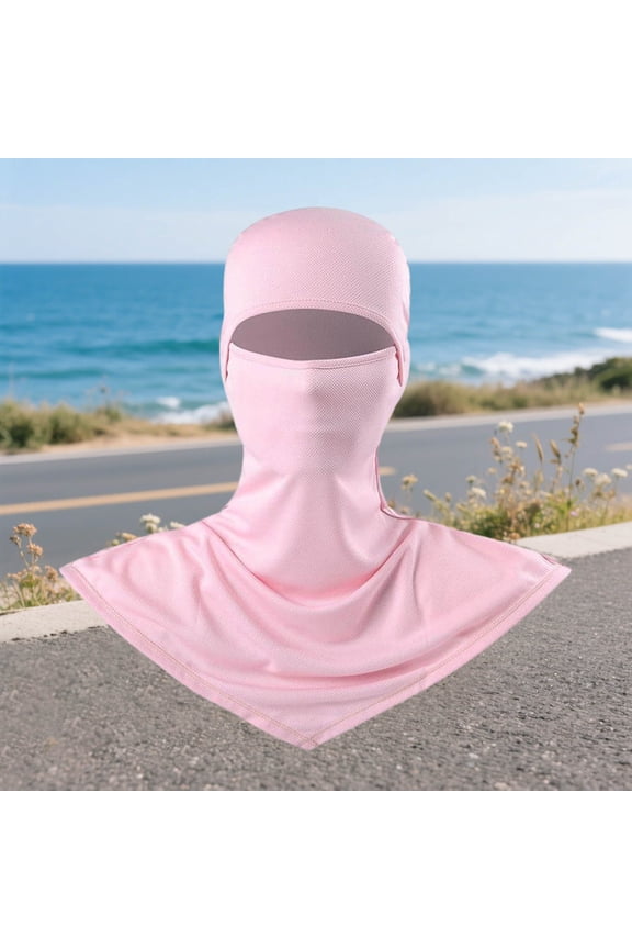 Sun Protective Scarf Breathable Mesh Head Wrap for Women Men Outdoor Hiking Daily Use Lightweight Comfortable Stretchy Turtle Neck Gaiter Face Scarf for Women Leg Protectors Women Beach Hair