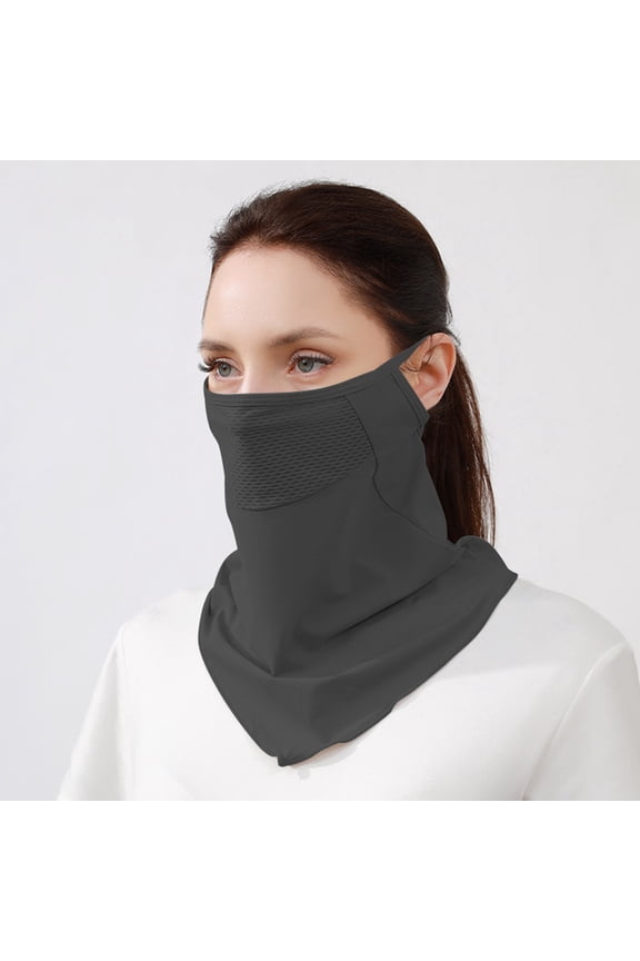 Sun Protective Scarf For Outdoor Activities Breathable Design With Hanging Ear Loops For Summer Wear Ideal For Pairing With Sun Hats Head Scarves Women Beach Umbrella Lightweight Head Scarves Desert