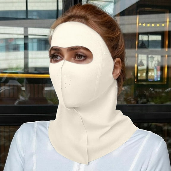 Sun Protective Scarf UPF 50  Breathable For Outdoor Activities Summer Cycling Hiking Travel Lightweight Comfortable Design Long Scarfs Women compatible with Machine Washable Scarf Women Beach Wrap