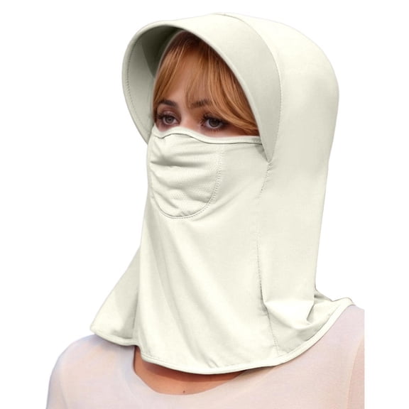 Sun Protective Scarf UPF 50 For Women Men Outdoor Activities Summer Cycling Hiking Travel Lightweight Breathable