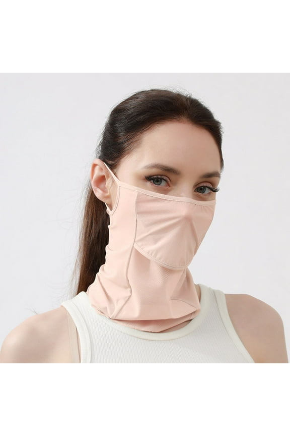 Sun Protective Scarf For Women Men UPF 50+ Lightweight Breathable Outdoor Sports Scarf For Summer Hiking Running Travel Women Winter Scarf Womens Scarf Wrap Neck Shade Winter Scarf Scarfs Shawl for