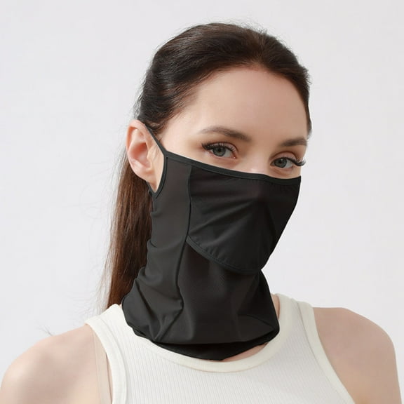 Sun Protective Scarf For Women Men UPF 50+ Lightweight Breathable Outdoor Sports Scarf For Summer Hiking Running Travel Women Winter Scarf Womens Scarf Wrap Neck Shade Winter Scarf Scarfs Shawl for