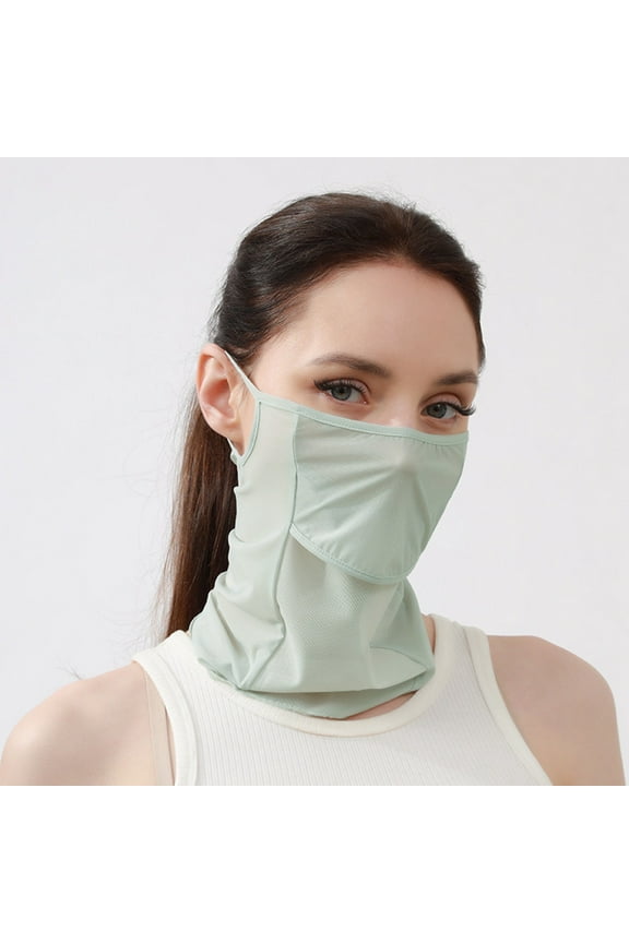 Sun Protective Scarf For Women Men UPF 50+ Lightweight Breathable Outdoor Sports Scarf For Summer Hiking Running Travel Womens Shawls And Wraps with Sleeves Neck Scarf Women Hair Shawl Scarf Women