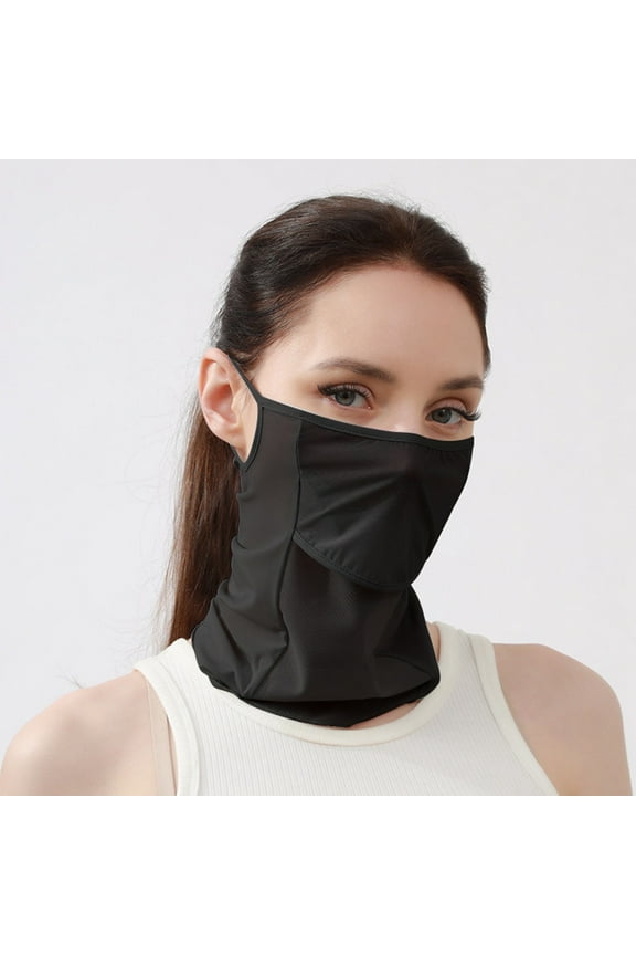 Sun Protective Scarf For Women Men UPF 50+ Lightweight Breathable Outdoor Sports Scarf For Summer Hiking Running Travel Womens Shawls And Wraps with Sleeves Neck Scarf Women Hair Shawl Scarf Women