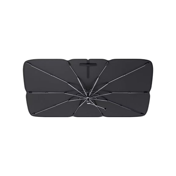 Sun Protector for Car Windshield, Car Window Shade, 55X32 In, Reflective Material, Foldable, Uv Blocking, Heat Blocker, Sedan Suv, Front Glass, 1 Pc