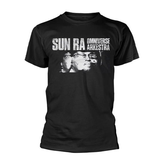 Sun Ra T Shirt Omniverse Arkestra distressed Logo new Official Mens Black