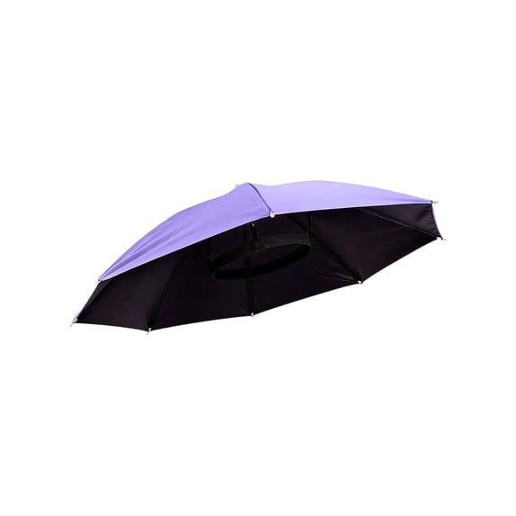 Sun Rain Umbrella Hat, Adjustable Wide Brim for Shade, Ideal for Fishing and Outdoor Adventures, for Hiking and Gardening