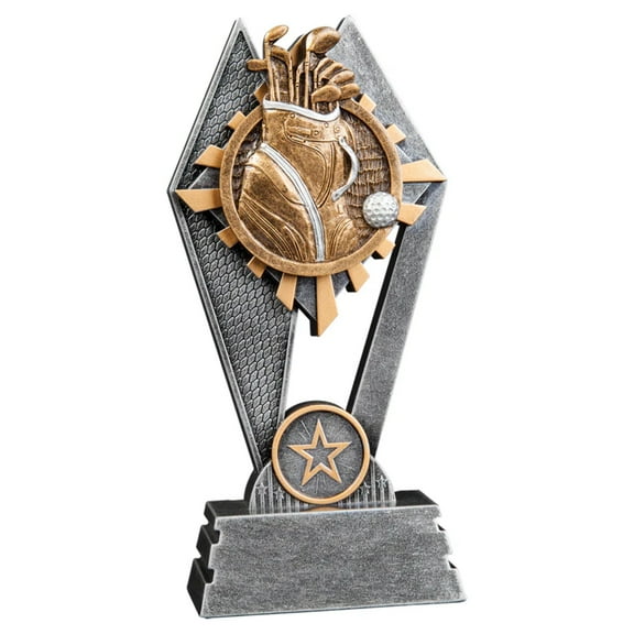 Sun Ray Golf Resin Trophy