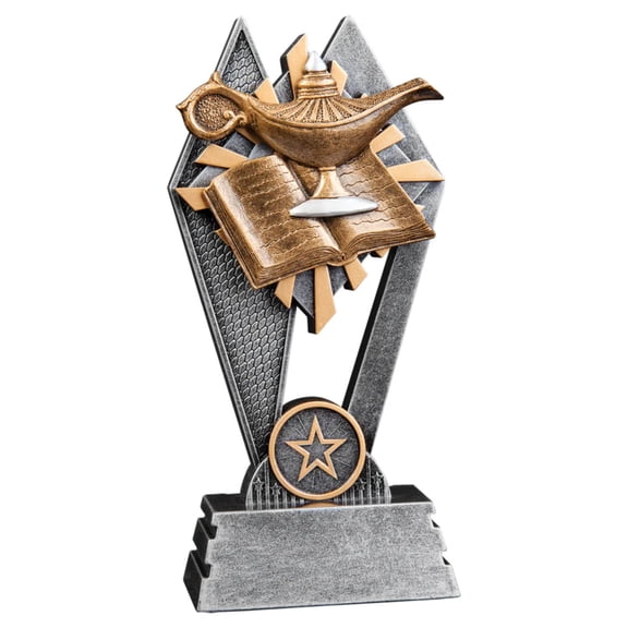 Sun Ray Lamp of Knowledge Resin Trophy