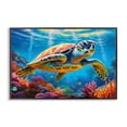 thumbnail image 1 of Stupell Industries Sun Rays Under The Sea Black Framed Giclee Art, design by LSR Design Studio, 20 x 30, 1 of 8