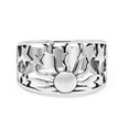 thumbnail image 1 of Sun Rays With Stars Sunshine Half Rounded Design Thumb Ring Size 8, 1 of 5