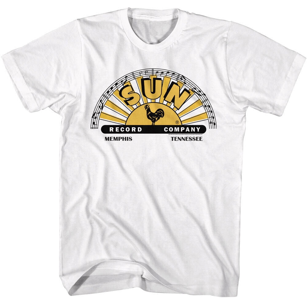 Sun Record Company Memphis Tennessee Logo Men's T Shirt Chicken Rock n