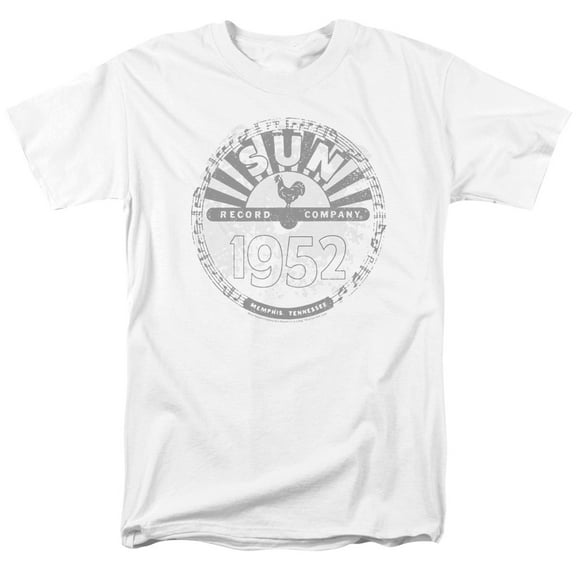 Sun Records - Crusty Logo - Short Sleeve Shirt - X-Large