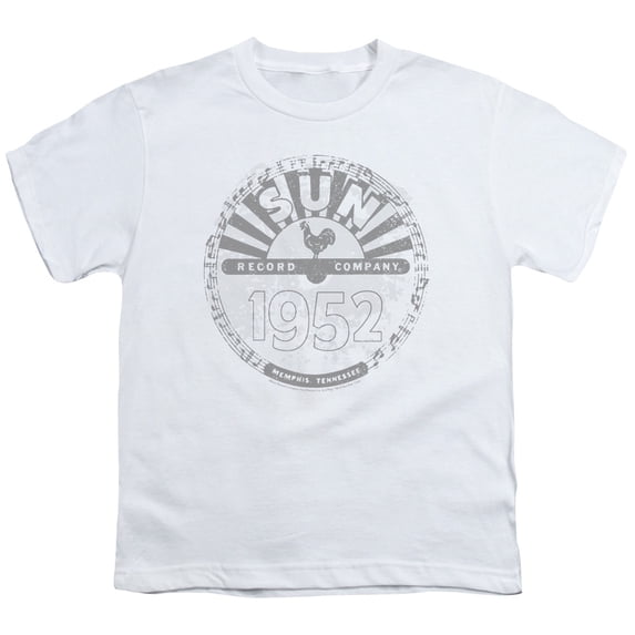 Sun Records - Crusty Logo - Youth Short Sleeve Shirt - Large