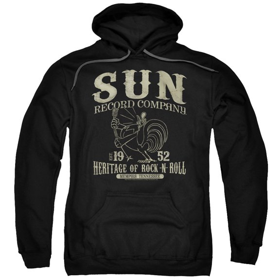 Sun Records - Rockabilly Bird - Pull-Over Hoodie - XXXX-Large
