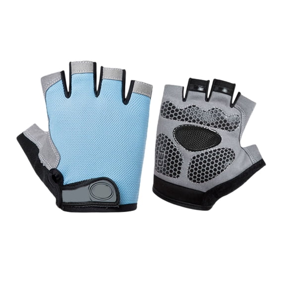 Registent Sun Resistant Half Finger Outdoor Gloves Breathable Polyester Fabric ...