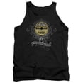 thumbnail image 1 of Sun Rockin Scrolls Adult Tank Top Black, 1 of 1