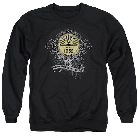 Sun - Rockin Scrolls - Crewneck Sweatshirt - XXX-Large