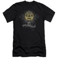 thumbnail image 1 of Sun - Rockin Scrolls - Premium Slim Fit Short Sleeve Shirt - XX-Large, 1 of 2