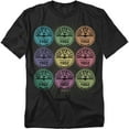 thumbnail image 1 of Sun T-Shirt Rocking Color Block Unisex Graphic Tee For Men & Women, 1 of 7