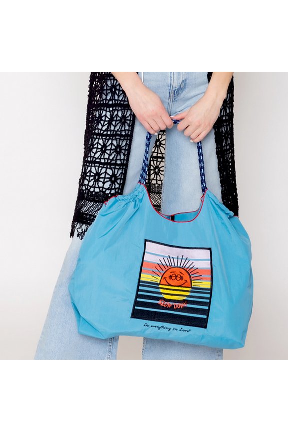 Sun Rope Nylon Tote Bag