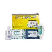 Sun Safety Kit - Travel Kit for Fun & Sun Beach, Golf Course, Amusement Parks, Pool, Hot City Day
