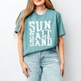 thumbnail image 1 of Sun Salt Sand Wavy - Womens Short Sleeve Tee, 1 of 12