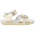 thumbnail image 1 of Salt Water Sandal by Hoy Shoes Sun-San - Sweetheart (Toddler/Little Kid) Gold, 1 of 6