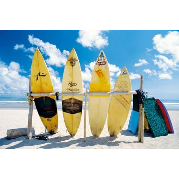 Sun, Sea & Surf Poster (36 x 24)