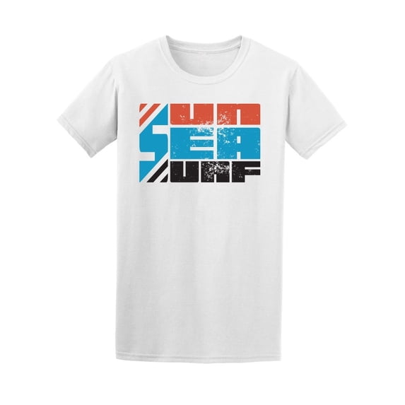 Sun Sea Surf Vintage Graphic Tee Men's -Image by Shutterstock