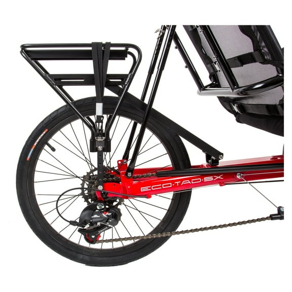 Sun Seeker Recumbent Rear Carrier Bike Rack Rr Sun Skr Eco-tad Aly Bk