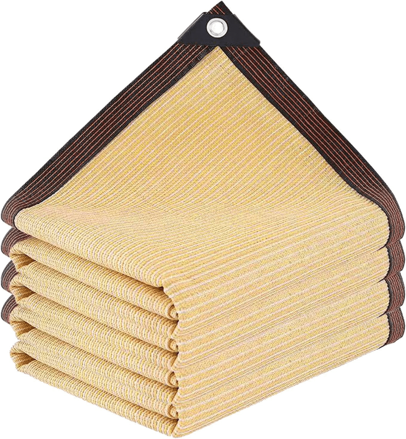 Sun Shade Cloth,Pergola Shade Cover,Shade Fabric with Grommets for Outdoor Patio, Decks, and Backyards(10x20 FT,Beige)