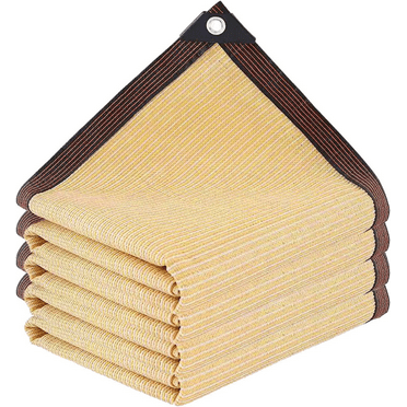 Sun Shade Cloth,Pergola Shade Cover,Shade Fabric with Grommets for Outdoor Patio, Decks, and Backyards(10x20 FT,Beige)