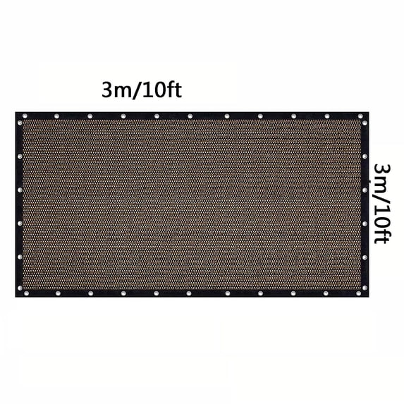 Sun Shade Cloth, Sun Shade Fabric, Pergola Shade Cover Canopy, Mesh Tarp Sun Screens for Patio, Outdoor, Garden, Backyard (10*10 FT)