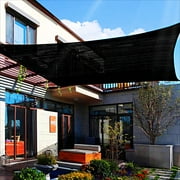 Sun Shade Net for Balcony, UV Block Mesh Screen for Courtyard Patio, Thickened Fringe Perforated Sunscreen for Car Windshield, Outdoor Privacy Protection Shade