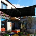thumbnail image 1 of Sun Shade Net for Outdoor Patio, Courtyard, Balcony | 6.5x6.5ft HDPE Encrypted Mesh, Blocks 95% Sunlight, Breathable, UV-Resistant, Heavy-Duty with Fringe & Perforated Corners, 1 of 8