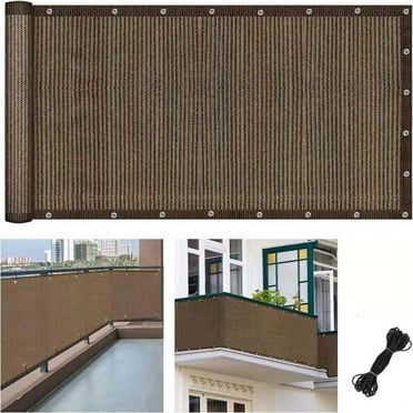 Sun Shade Netting Fabric; Garden Sunshade Cover; Outdoor Uv Protection Cloth; Heavy-Duty Shade Tarp; Sun Shade Sail for Patio,Garden,and Greenhouse|Pvc,Brown,MIANHT
