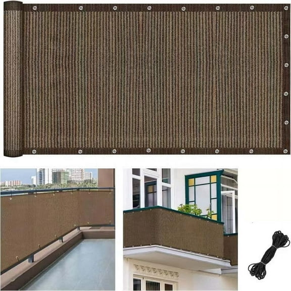 Sun Shade Netting Fabric; Garden Sunshade Cover; Outdoor Uv Protection Cloth; Heavy-Duty Shade Tarp; Sun Shade Sail for Patio,Garden,and Greenhouse|Pvc,Brown,MIANHT