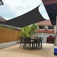 thumbnail image 1 of Sun Shade, Outdoor Sunshade 95% Protection Rectangle Shade Sail for Patio Garden, 3mx4m(Includes a 5-Meter Rope), 1 of 5
