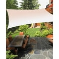 thumbnail image 1 of Sun Shade Sail 12x16Ft Dreamy Peach Pink and White Gradient Uv Block Sunshade Canopy Outdoor Shade Cover Rectangle Shade Cloth For Patio Garden Yard Deck Pergola, 1 of 6