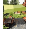 thumbnail image 1 of Sun Shade Sail 14x18Ft Geometric Ombre Gradient Green Uv Block Sunshade Canopy Outdoor Shade Cover Rectangle Shade Cloth For Patio Garden Yard Deck Pergola, 1 of 6