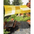 thumbnail image 1 of Sun Shade Sail 8'x10' Yellow Paint Rectangle Sun Shade Sails Canopy Waterproof Gradient Graffiti Modern Abstract Outdoor Sunshades Sand UV Block Cover Shades Cloth for Patio Backyard Garden Deck, 1 of 9
