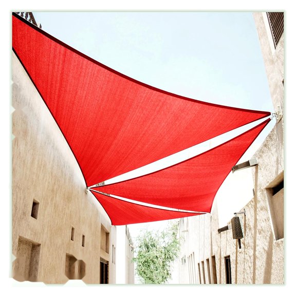Sun Shade Sail Canopy Mesh Fabric,UV Block UPF50,Right Triangle,Custom Size Available,Heavy Duty,Commercial Standard,Outdoor Patio Use
