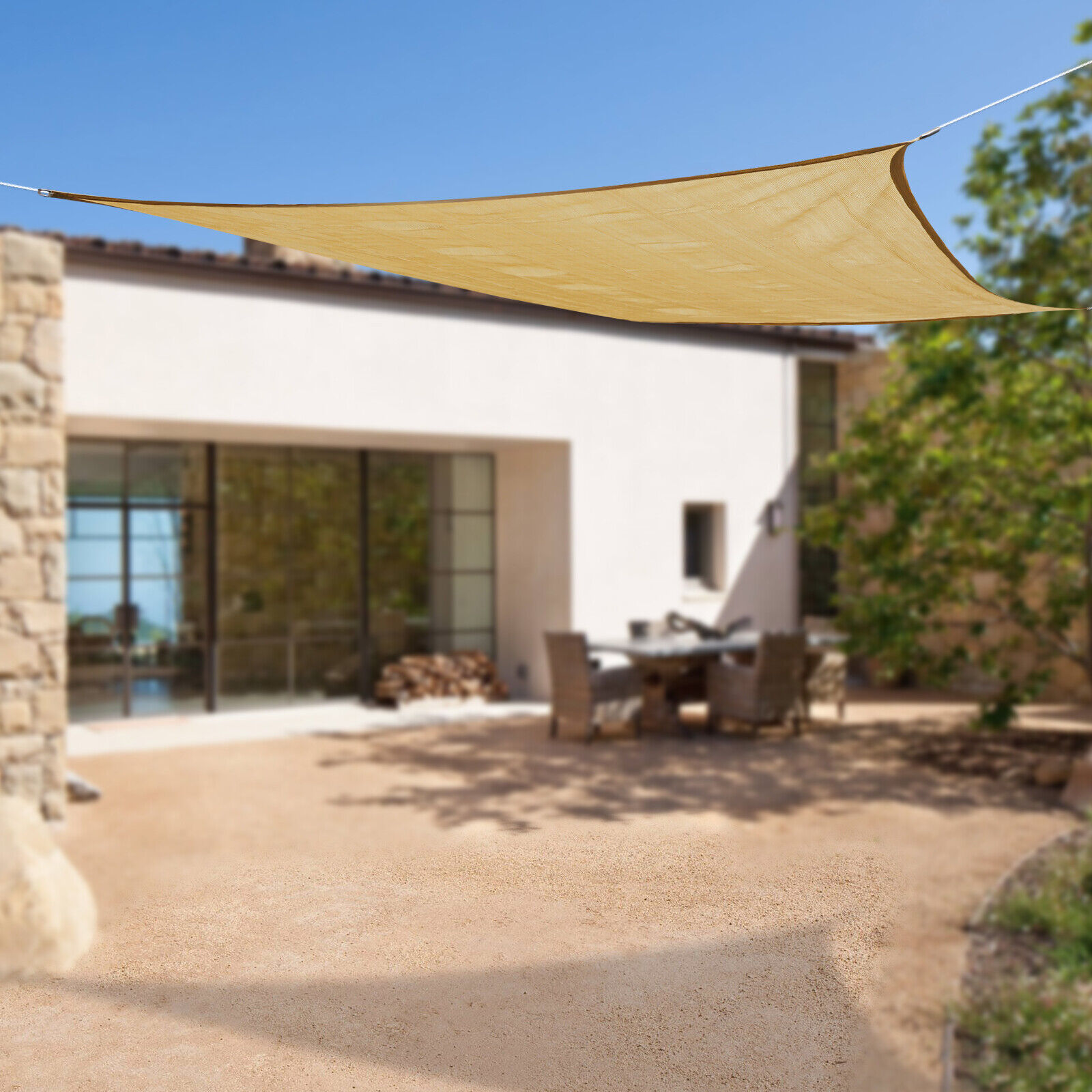 Rectangular Mist Canopy Sun Shade Sail Canopy Rectangle Sand Uv Block for Backyard Deck Outdoor ...