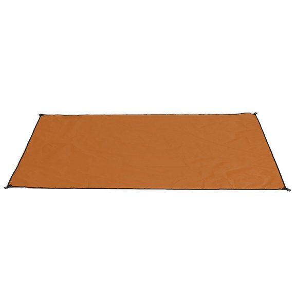 Sun Shade Sail Canopy, Rectangular Waterproof Orange Oxford Cloth UV Blocker for Outdoor Patio, Garden, and Backyard Events, 83x59 Inches Dimensions